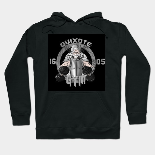 Quixote Gym Hoodie by MarianoSan